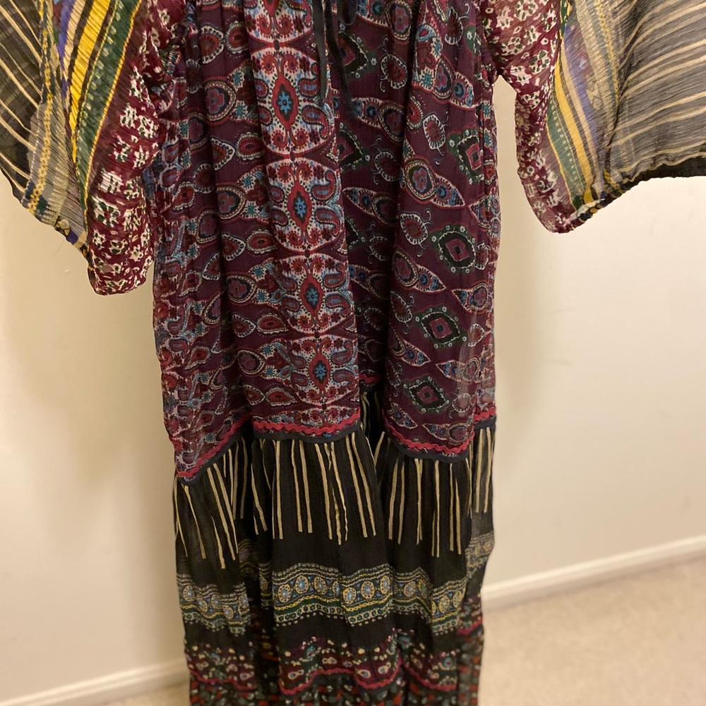Colorful Patterned Maxi Dress - Picture 6 of 6
